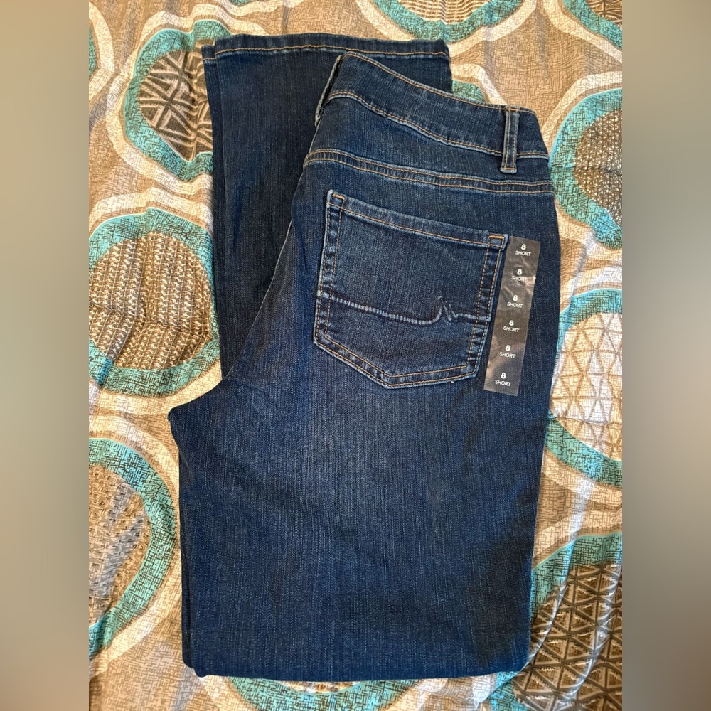 Maurices Dark Indigo Flare Jeans